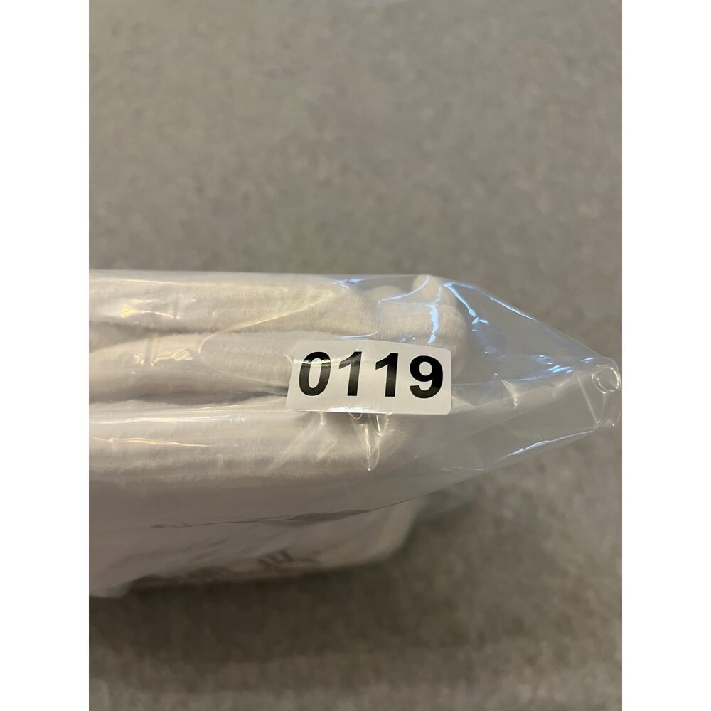 Aerie Sweater Mens Small Long Sleeve Crewneck‎ Ribbed Knit Cotton Pullover Cream - Picture 9 of 14